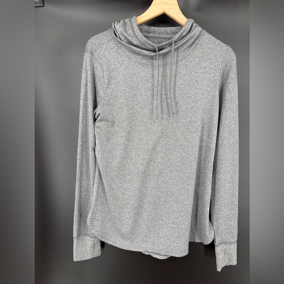 Reebok Men's Heathered Gray Zip-Up Sweater - Picture 1 of 8